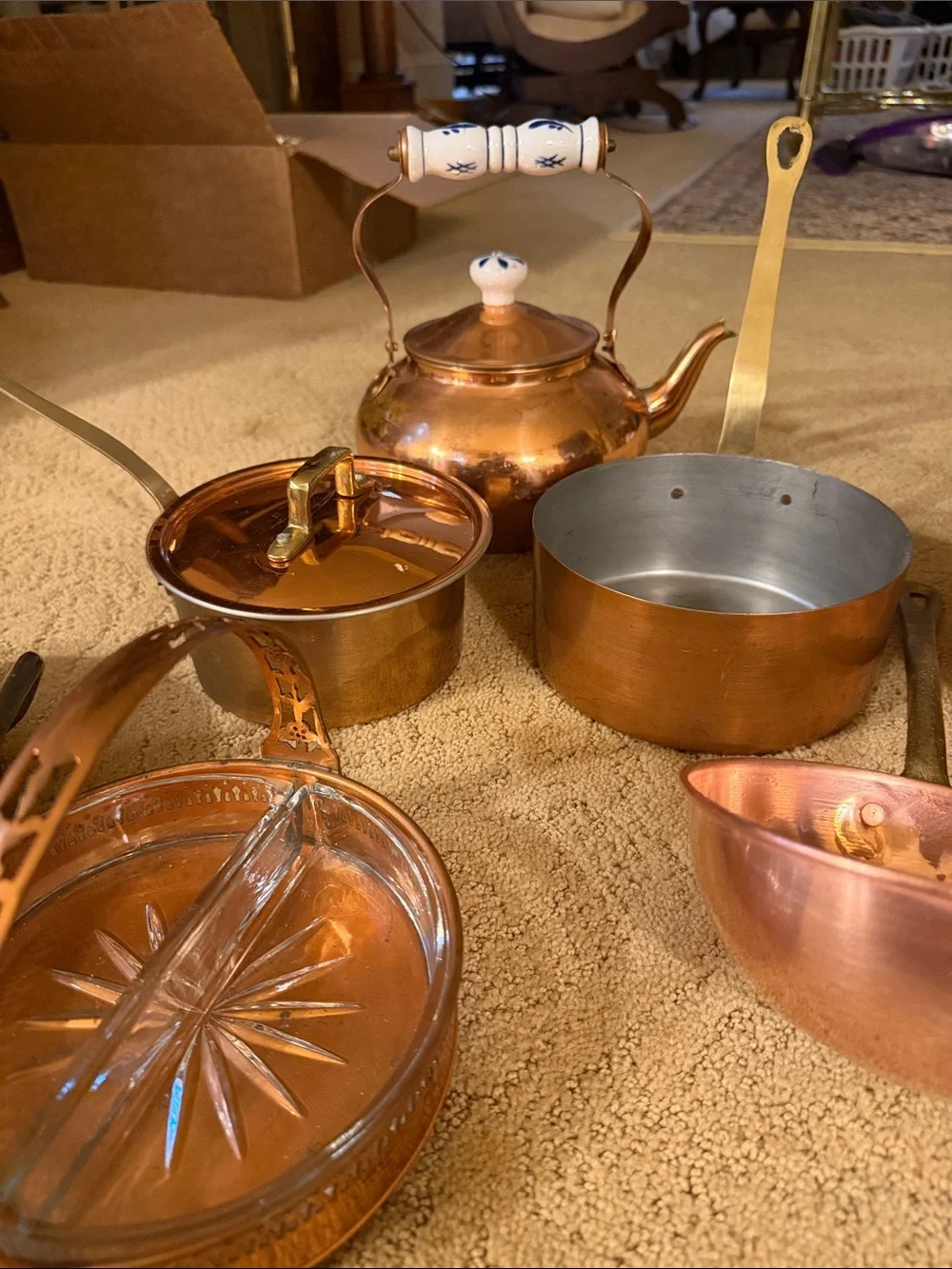 Vintage Copper Kitchen Collection | French Country / European Farmhouse Décor